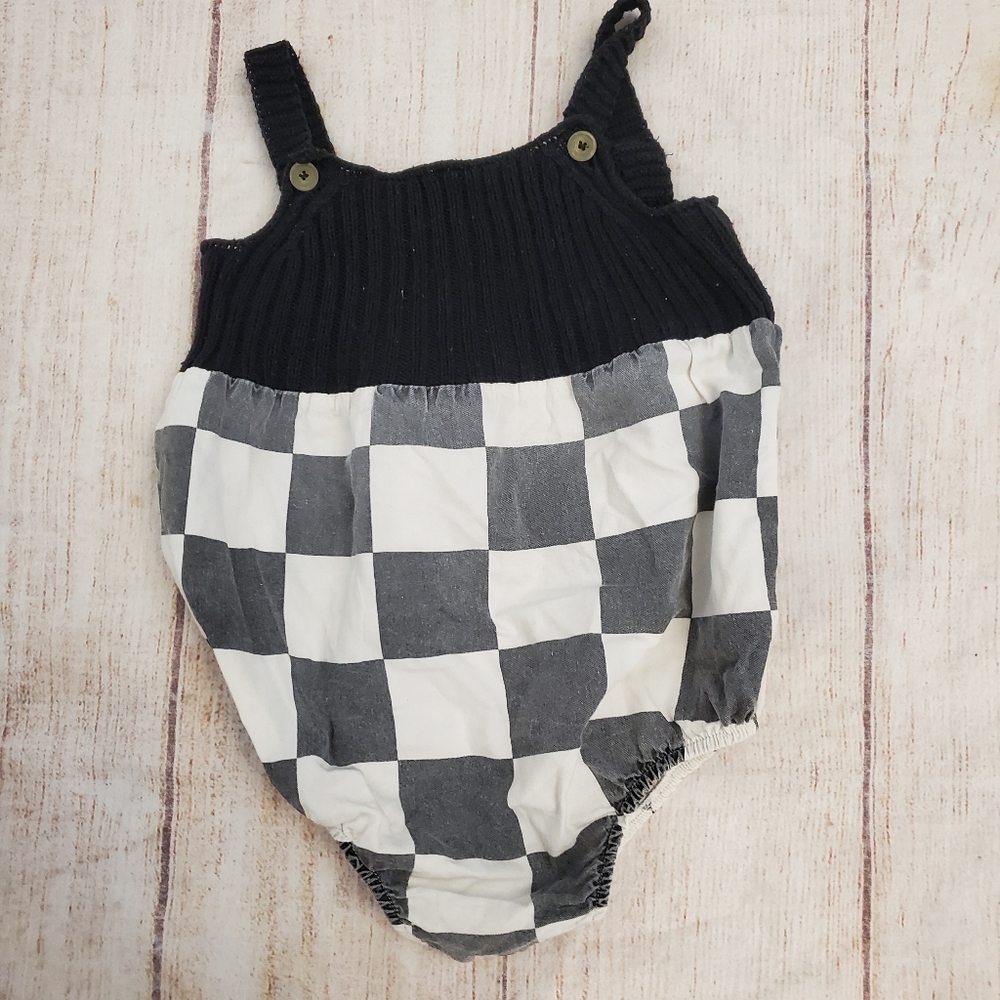 Little Creative Factory romper shortalls sz 24m